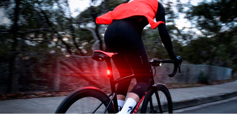 Luzes traseiras para ciclismo
