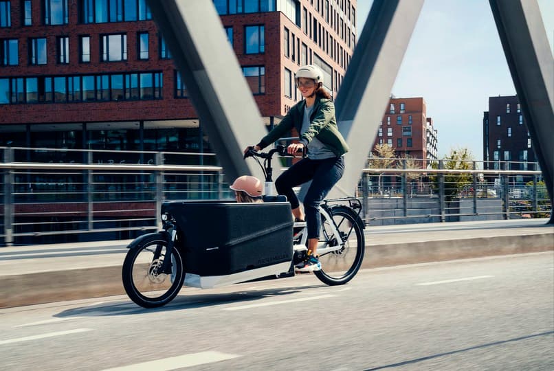Cargo bike Riesse and Müller Packster 70 