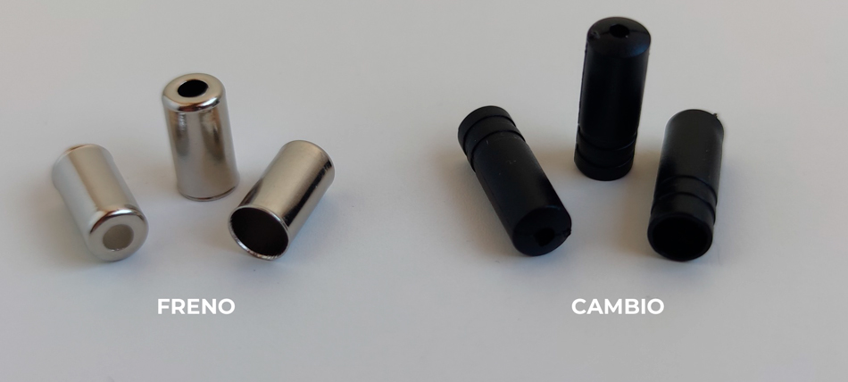 Kit De Câbles De Frein Vélo TAPKUA - 2 Câbles Ø1.6mm X 2.5m + Gaine Ø5mm X 3m + Accessoires, Pour Vélo Route/ville