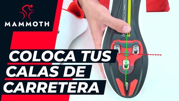 Cómo colocar las calas de unas zapatillas de bici de carretera