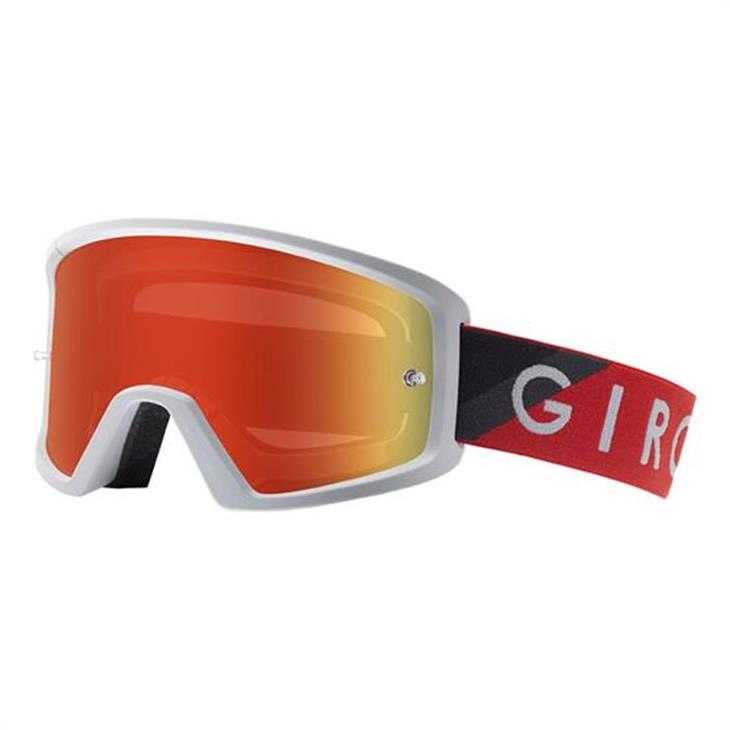 Giro MTB Brille Rot BLOK Matt Glowing Red GOGGLE 