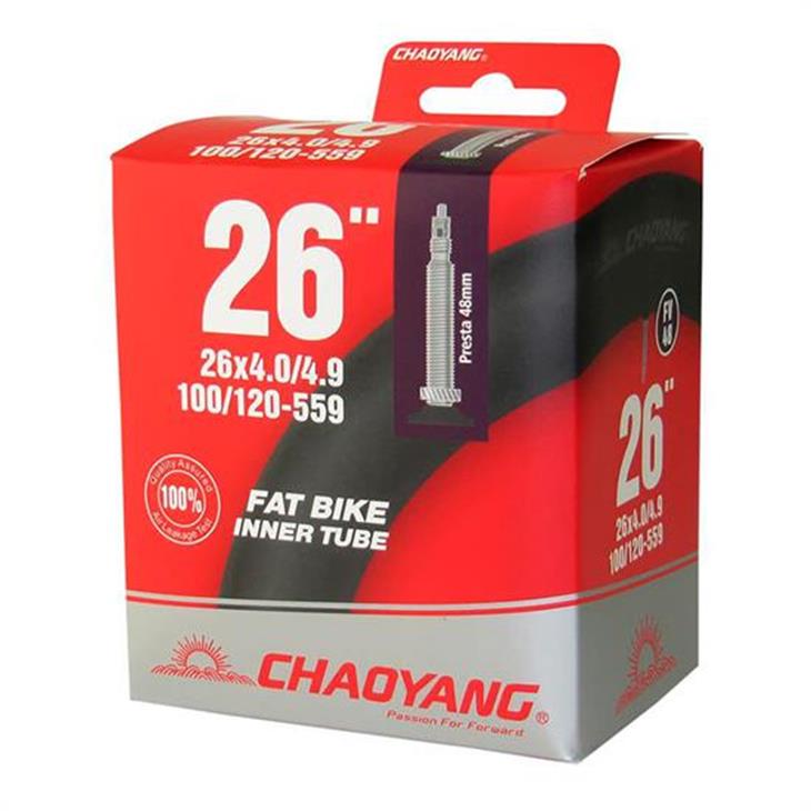 Cámara chaoyang Fat 26x4.0/4.9 FV 48mm