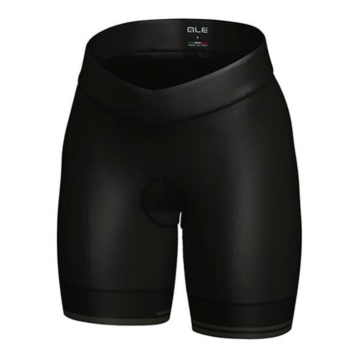 Cuissards Ale SOLID CLASSICO RL WMN SHORTS BLK-CHAR 19