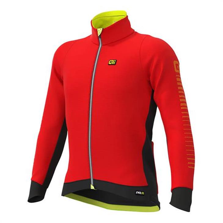 Giacca ale JACKET GPRR THERMO ROAD RED-FL YELLOW