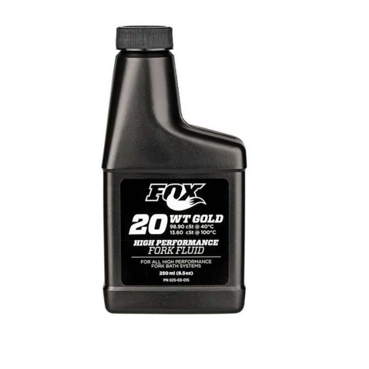 Forcelle fox shox Fox Olio Forcella SAE 20 GOLD 8.5oz