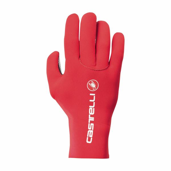  castelli Diluvio C Glove RED/SILVER