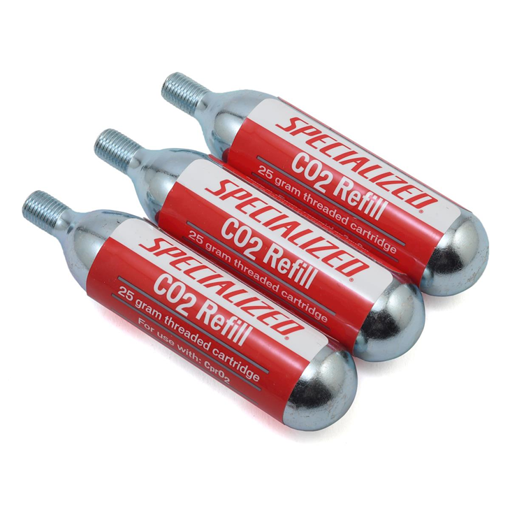 specialized CO2 Cylinder Pack 3 Bombonas Co2 25GR