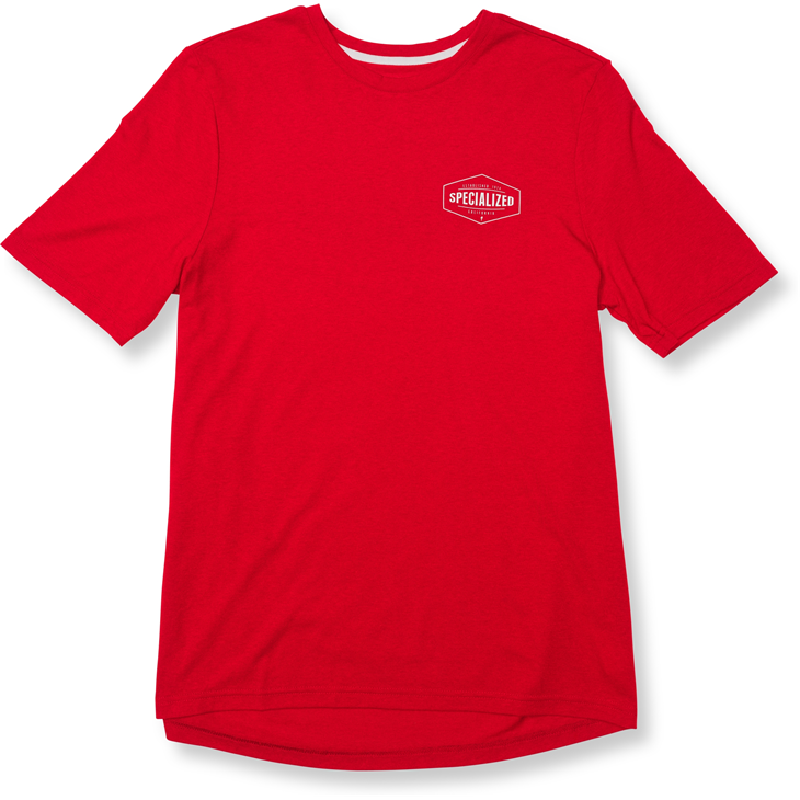 Camiseta specialized STD TEE STRETCHER RED HTHR/WHT 19