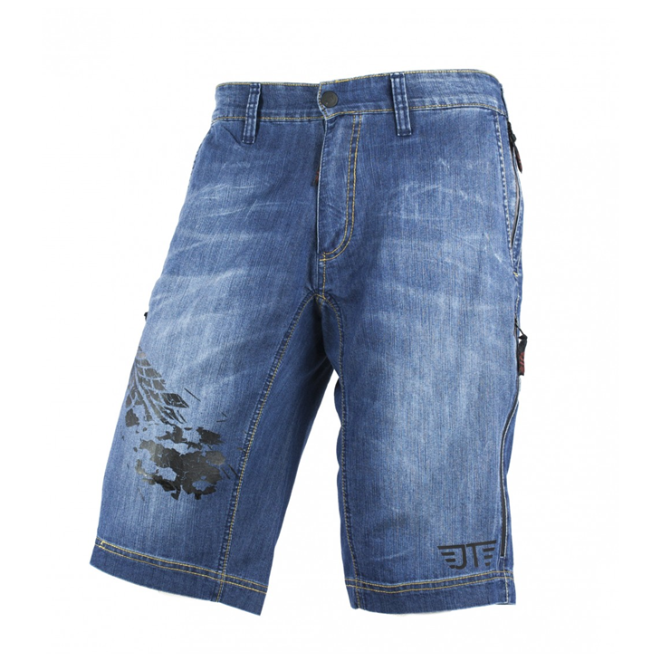 Pantaloncini jeanstrack Heras Dirty Skid