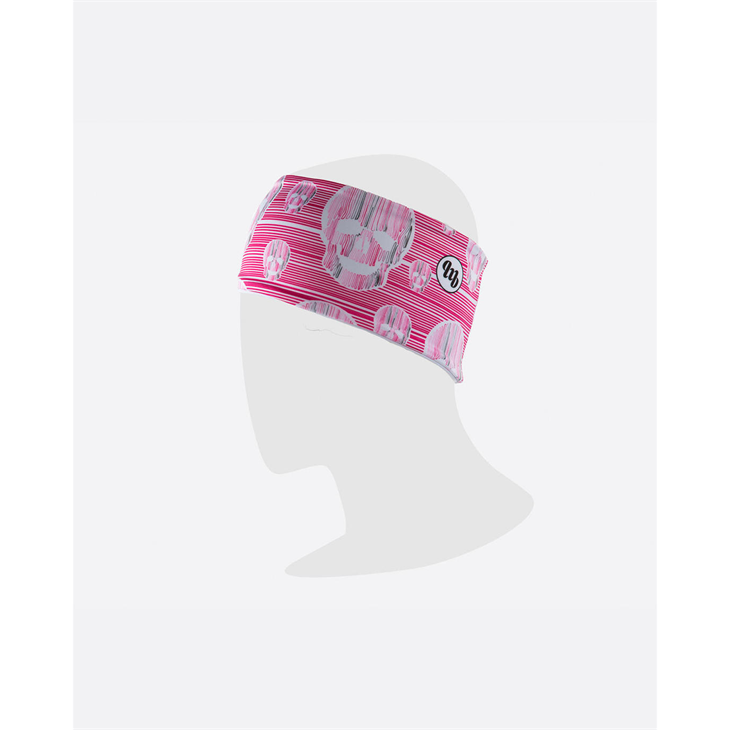 Cinta mb wear Head Band Pink Skull
