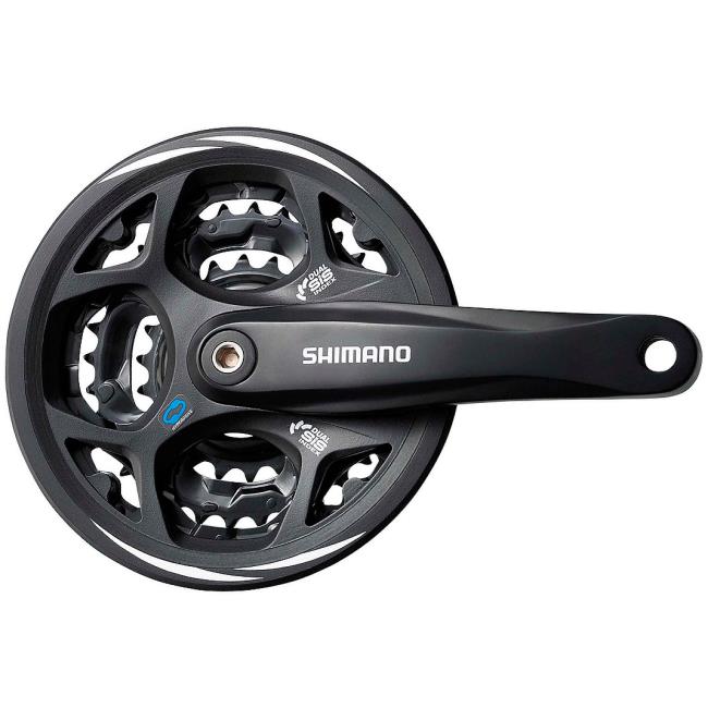 Cvok shimano Fc-M311 42/32/22D 170mm + Cubreplatos