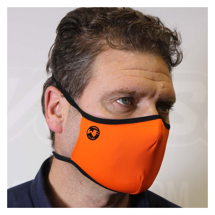  inverse Windflap Orange Mask