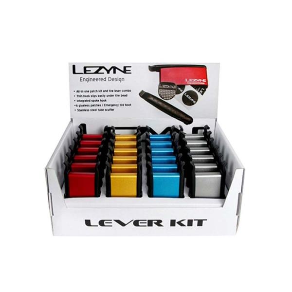 Reifenheber lezyne Caja Display 24 Lever Kit