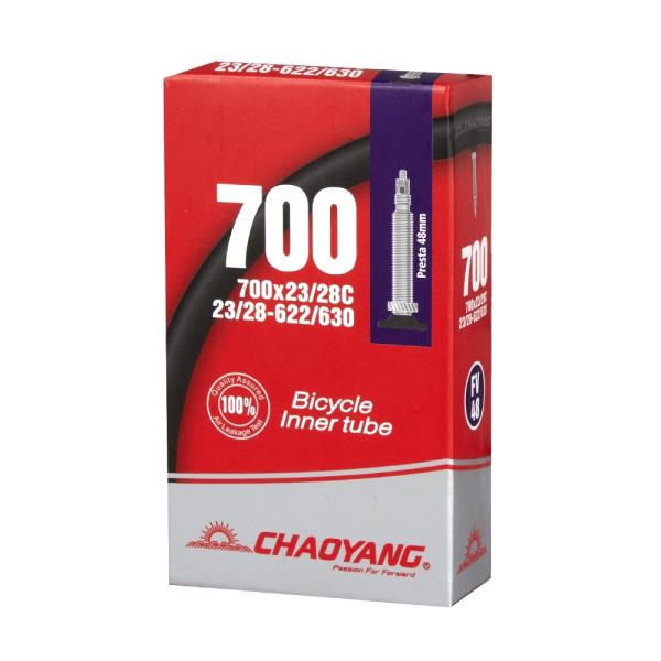 Dętka chaoyang 700x23/28C Presta 48mm