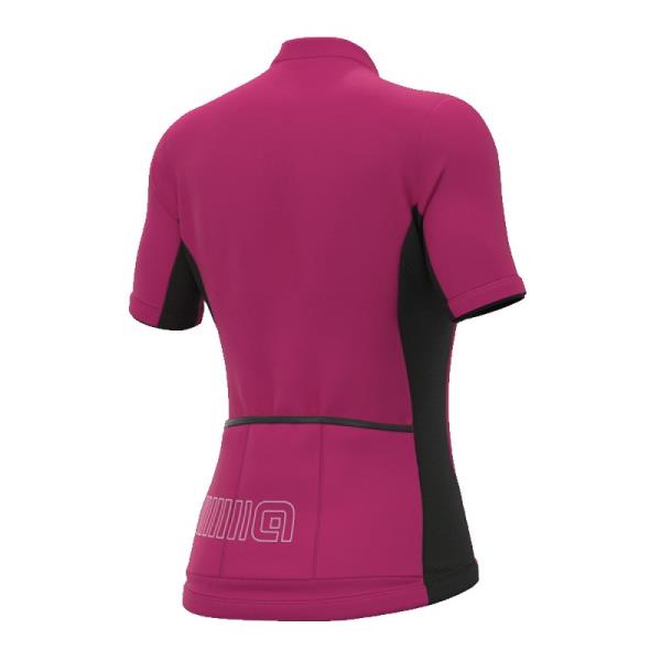 Tröja ale Maillot Mujer Mc Solid Color Block