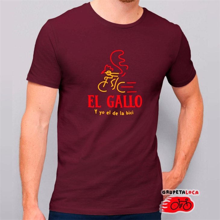 Camiseta grupeta loca Gallo