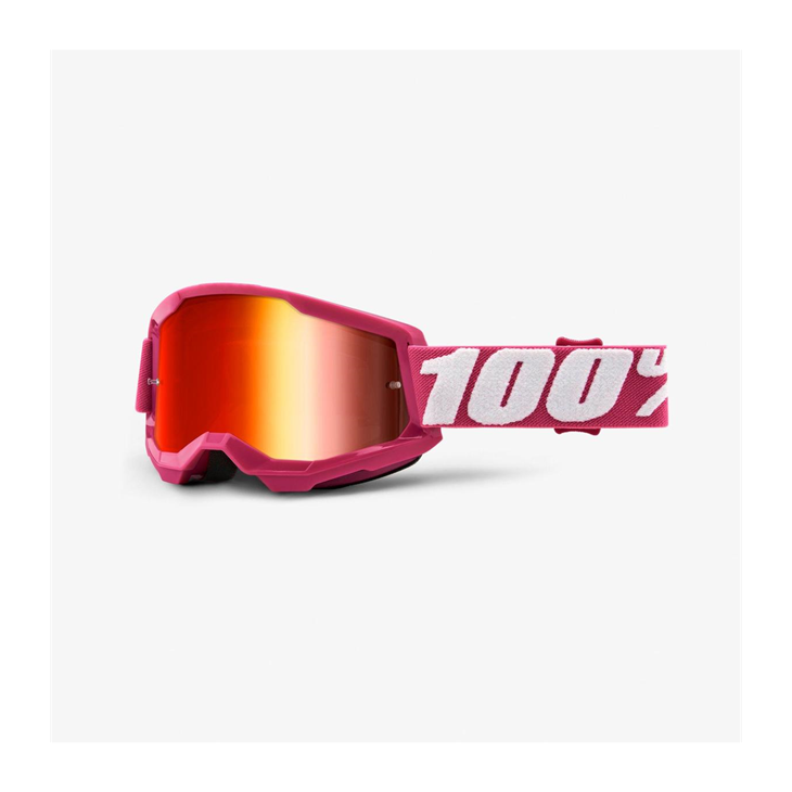 Beskyttelsesbriller 100% Strata 2 Fletcher/Mirror Red