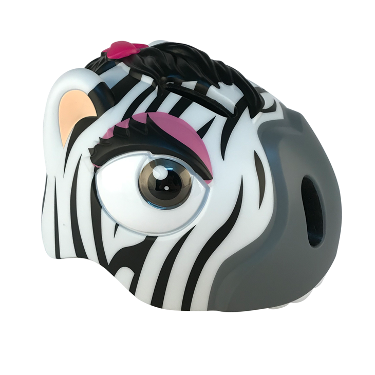 crazy safety Helmet Zebra