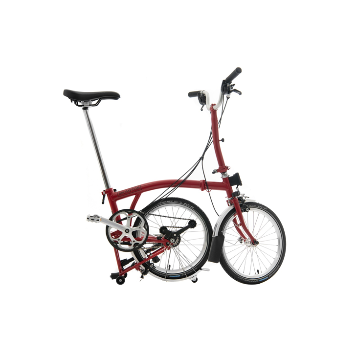 Bicicleta brompton M6L House Red/House Red