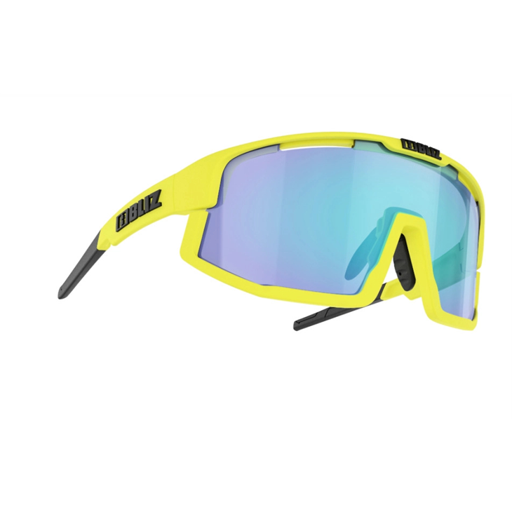 Sonnenbrille bliz Vision Yellow Smoke W/Blue Multi