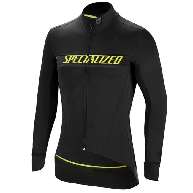 Specialized Element Sl Elite Race Jersey Ls Blk/ylw Mammoth