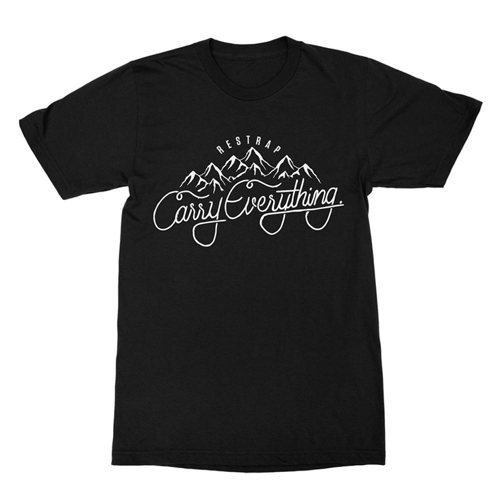 T-shirt restrap Camiseta CarryEverything negra S
