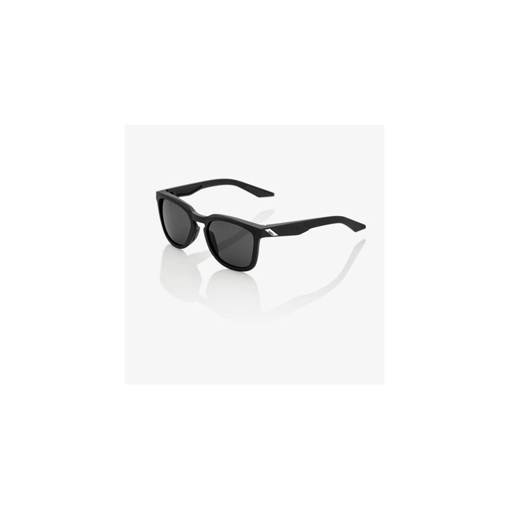 100% Sunglasses Hudson Soft Tact Black / Smoke