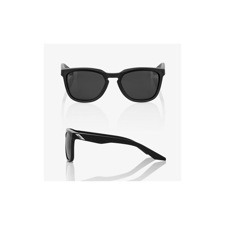 Solglasögon 100% Hudson Soft Tact Black Smoke