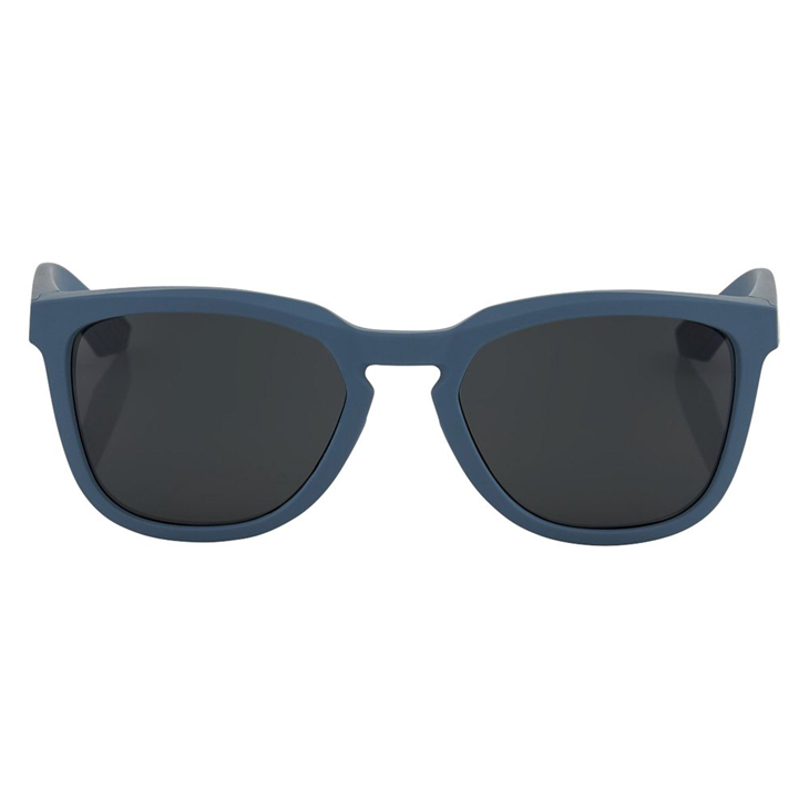 Solbriller 100% Hudson Soft Tact Blue / Smoke
