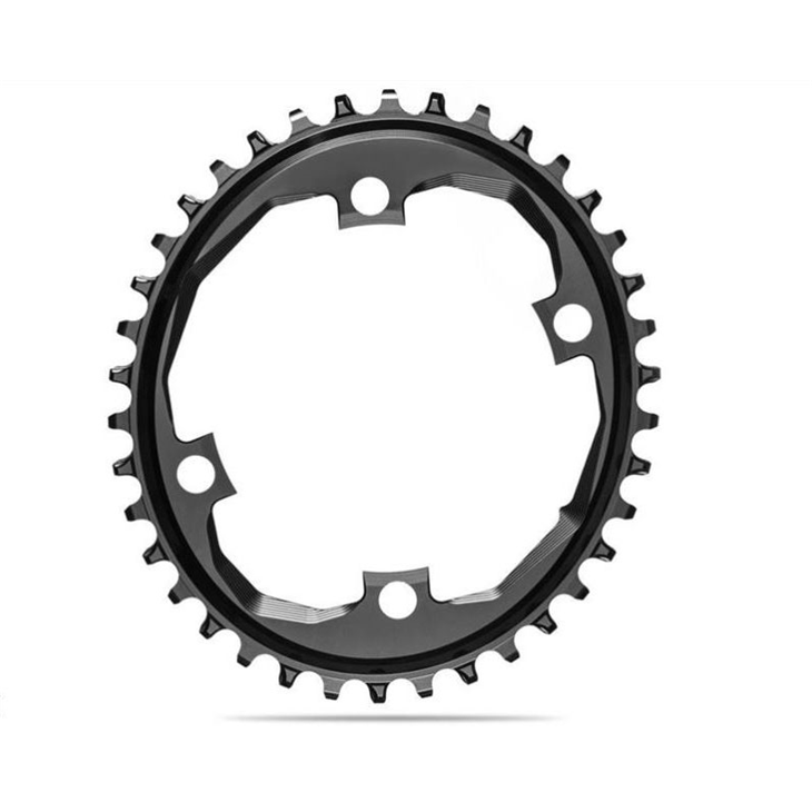  absolute black Oval Sram Apex 1 Traction Chainring