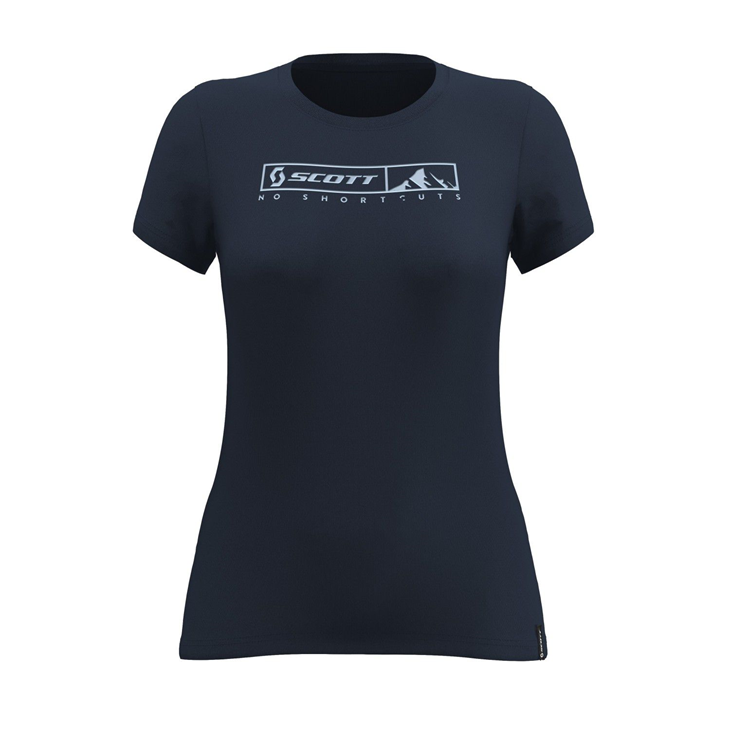 T-shirt scott bike Camiseta Ws 10 No Shortcuts S/Sl