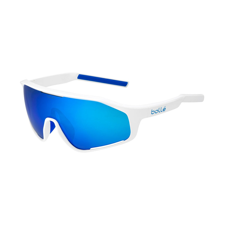 Lunettes Bolle Bike Shifter Shiny White Brown Blue