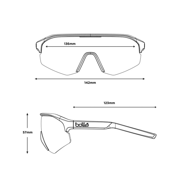 Okulary przeciwsłoneczne bolle bike Lightshifter 