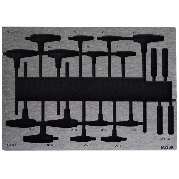 var Miscellaneous Tool tray for hex, torx wrenches and ph
