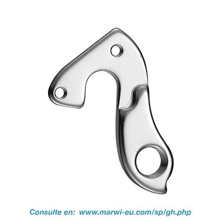 Patte de dérailleur union PATILLA GH-056 PLATA