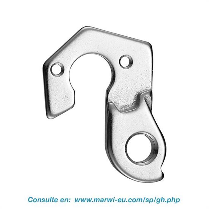 Patte de dérailleur union PATILLA GH-063 PLATA