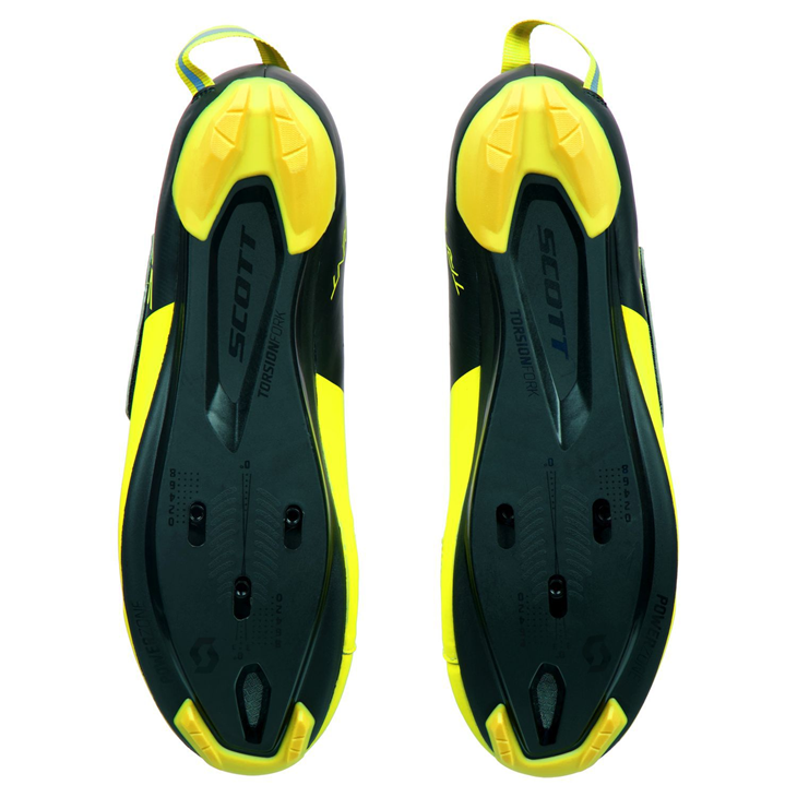 Zapatillas scott bike Scott Shoes Road Tri Sprint yellow/black