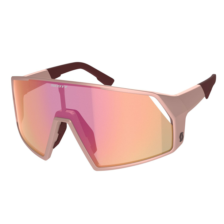 Gafas scott bike Scott Pro Shield crystal pink / pink chrome
