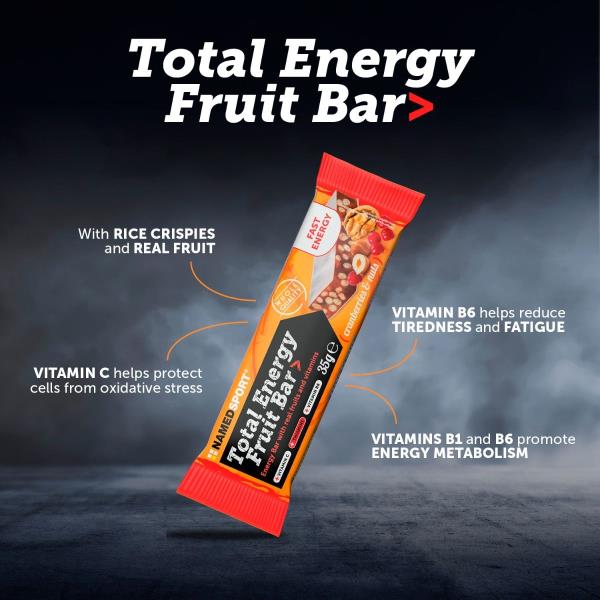 Energieriegel named sport Total Energy Fruit Bar Cranbrry&Nut 35gr