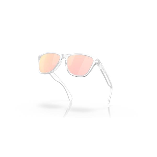 Gafas de sol oakley Frogskins XS Matte Clear / Prizm Rose Gold