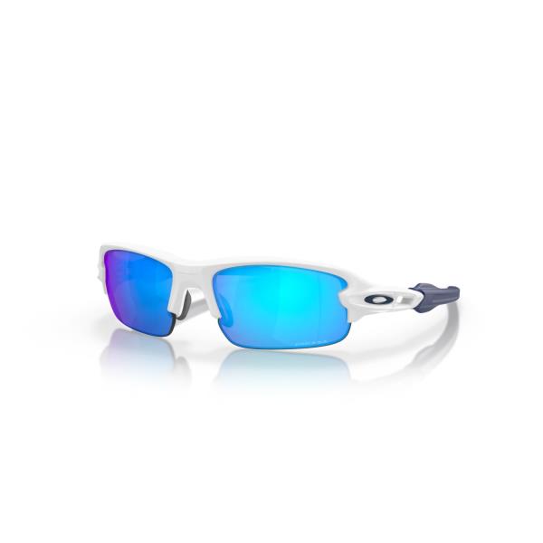 Solbriller oakley Flak XXS Matte White / Prizm Sapphire