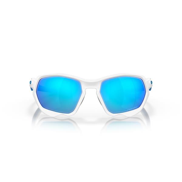 Solglasögon oakley Plazma Matte White / Prizm Sapphire