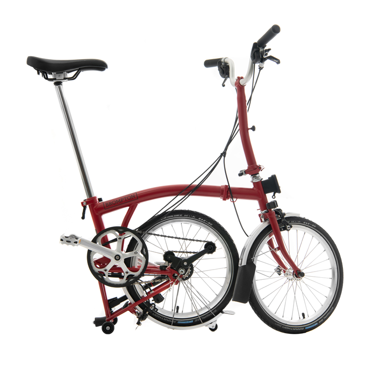 Bicicleta brompton M6L House Red /House Red