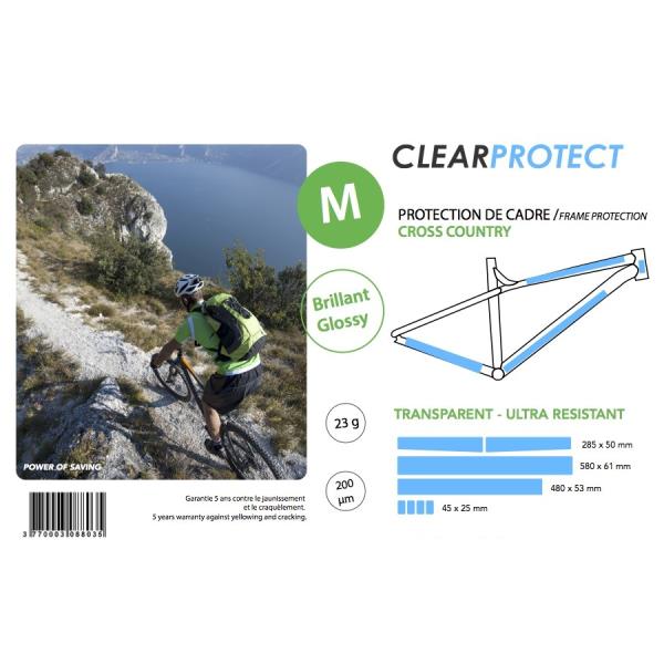 Protector clear protect Pack Cuadro M Brillo