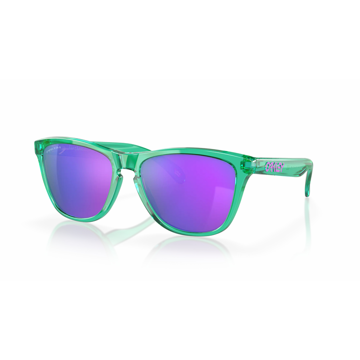 oakley Sunglasses Frogskins Shift Translucent Celeste/Prizm Violet