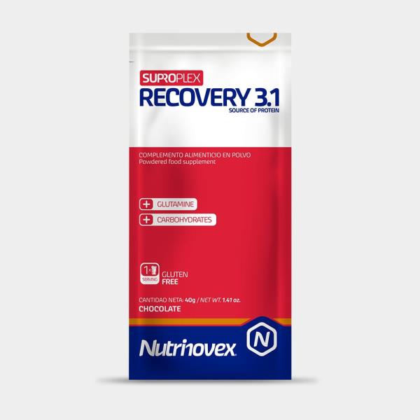 Complemento alimenticio nutrinovex Suproplex Recovery 3.1 Chocolate