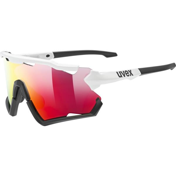 Sluneční brýle Uvex Sportstyle 228 Wht Blk/Mir Red