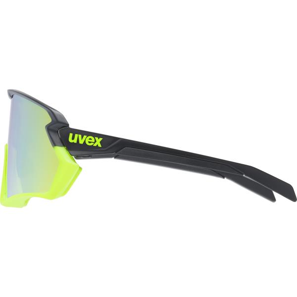 Sluneční brýle uvex Sportstyle 231 2.0 Blk Ylw M/Mir Yl