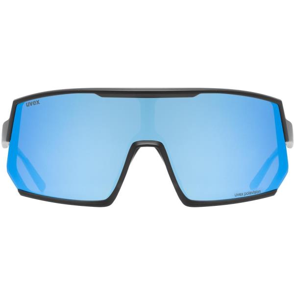 Aurinkolasit uvex Sportstyle 235 P Black Matt / Mirror Blue