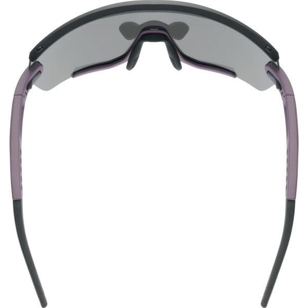 Gafas uvex Sportstyle 236 S Set plum Black matt / Mirror Silver